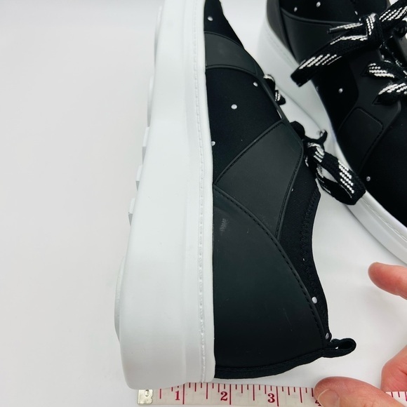 CIRCUS BY SAM EDELMAN WOMENS BLACK NEOPRENE SNEAKERS SIZE 11 - Picture 11 of 16